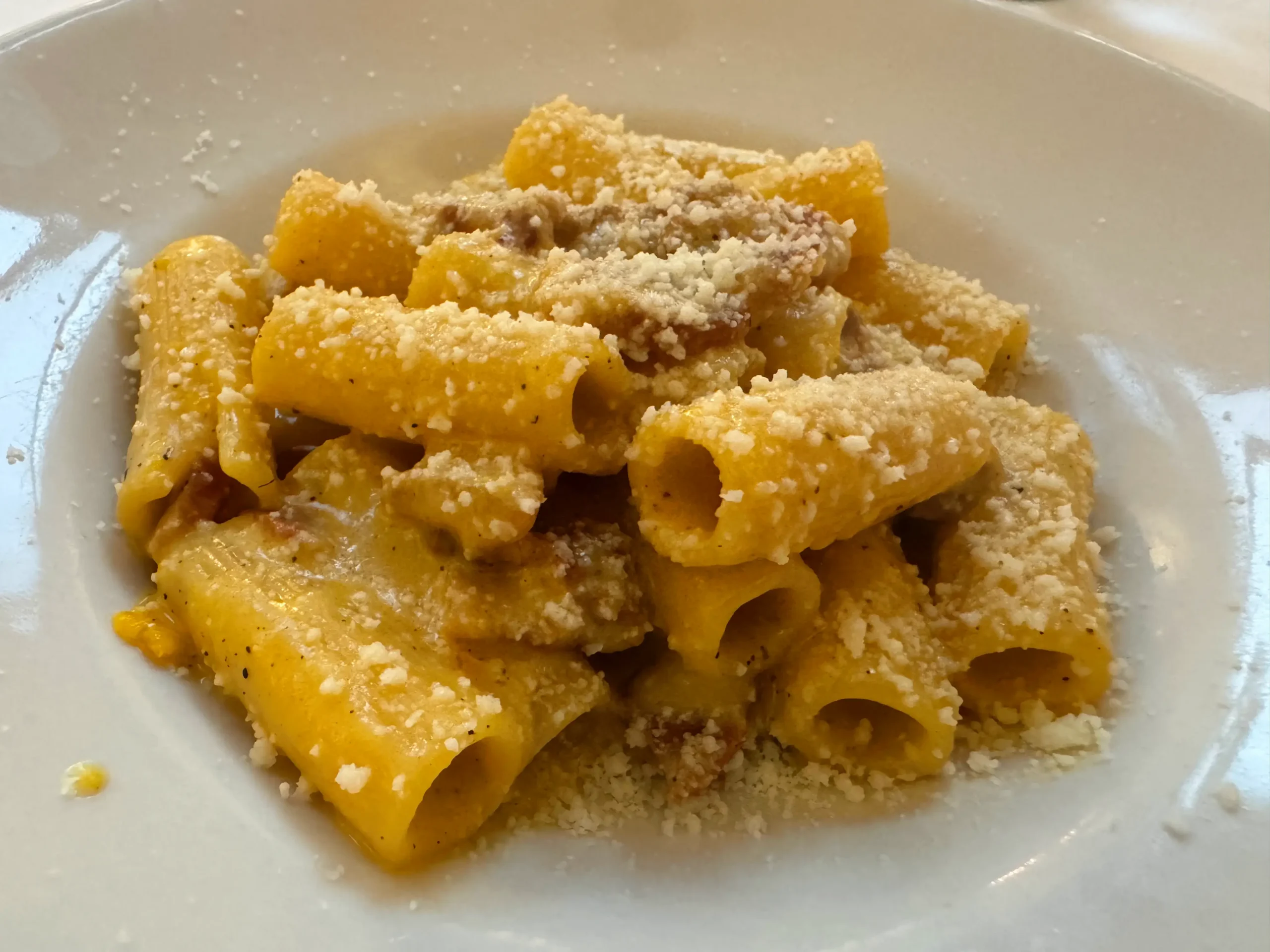 carbonara della trattoria romana di testaccio flavio al velavevodetto