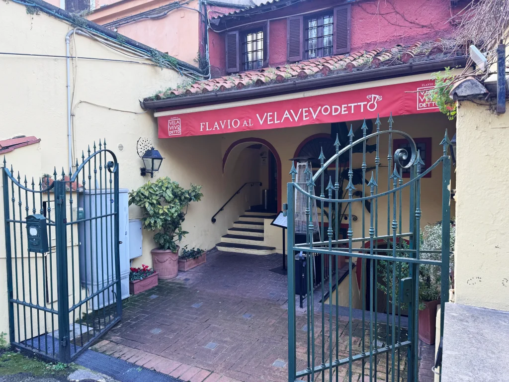 flavio al velavevodetto trattoria testaccio roma